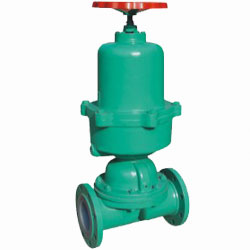 常閉式氣動(dòng)襯氟隔膜閥