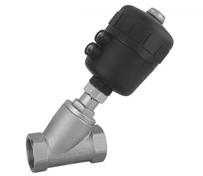 氣動角座閥(塑料頭)